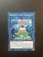 Yu-Gi-Oh! RIRA-EN041 Marincess Coral Anemone (1st Ed.) Secret Rare, NEAR MINT