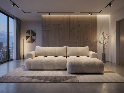 48h delivery shaped sofa - delivery, l-shaped