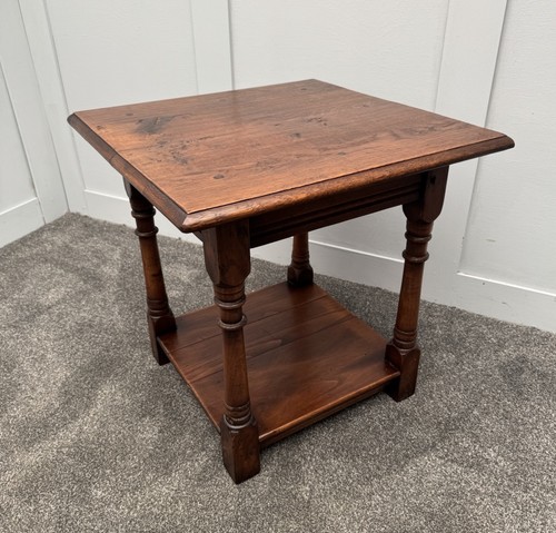 Antique style solid oak coffee - antique,