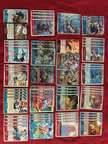 One piece op13 - piece, red/blue