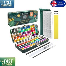 100-Color Watercolor Paint Set
