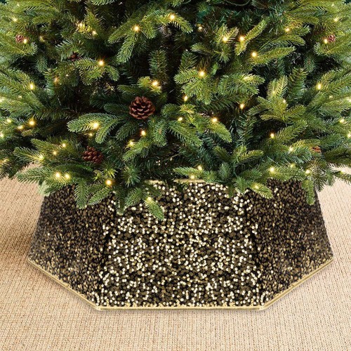 Christmas tree skirt collar - christmas,