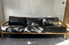 Leather 3 Seat ‘Stanley’ Sofa - Designed by Mathew Hilton For Case Furniture