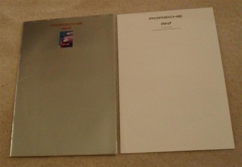 Porsche 968 brochure - porsche,