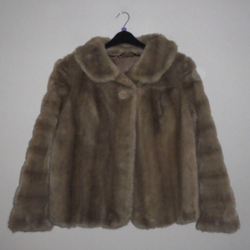 Vintage tissavel faux fur coat - faux,