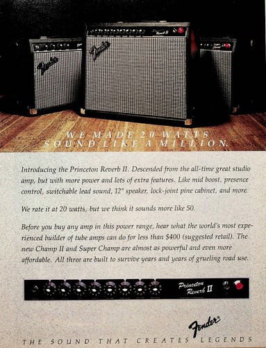 1982 fender princeton reverb - princeton,