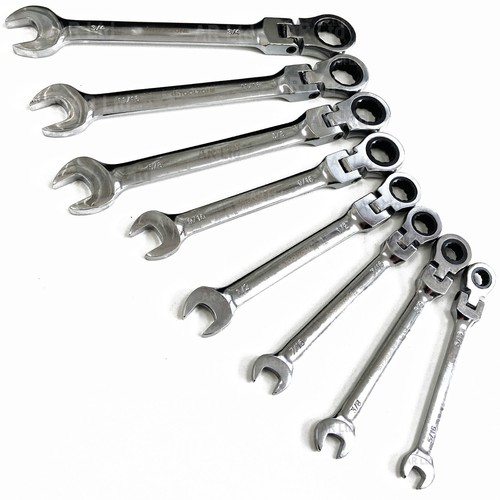 8pc flexible ratchet spanner - 8pc,