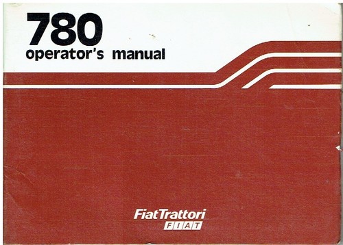Fiat 780 780dt - 780, orig