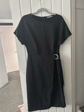 Oasis Black Smart Tie Waist