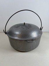 Club Dutch Oven Aluminium 10 Bushcraft Wildcamping Camping Cooking Vintage USA  