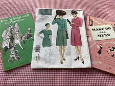 VOGUE 2636 Vintage 1940 Design Sewing Pattern Jacket & Dress ~ Size 6,8,10