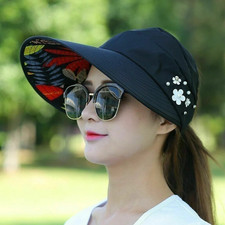 Women Ladies Summer Wide Brim