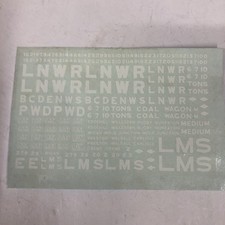 4mm Transfers LNWR LMS Wagon