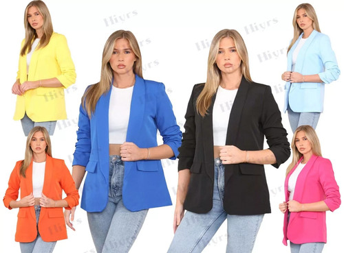 Womens ruched sleeve fully - womens,