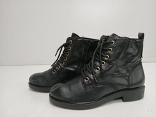 Sole Flex Ladies Black Leather