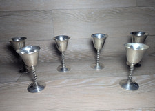 6 x Vintage Silver Plated