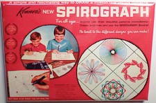 Spirograph Board Game Box 2" x