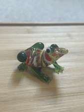 Hand Blown Art Glass Frog