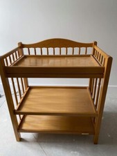 Wooden baby changing unit - changing,