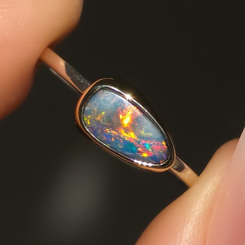 Two tone 14k - gold, silver