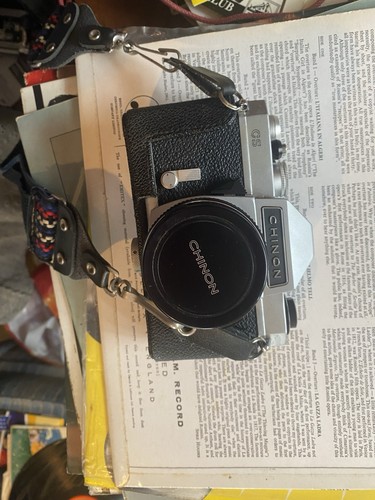 Chinon camera with lenses - ,