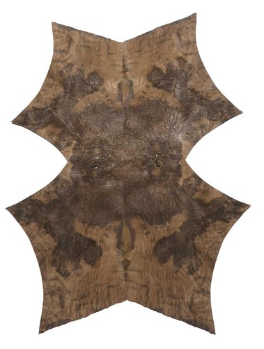 Walnut root wood veneer inlays - walnut,