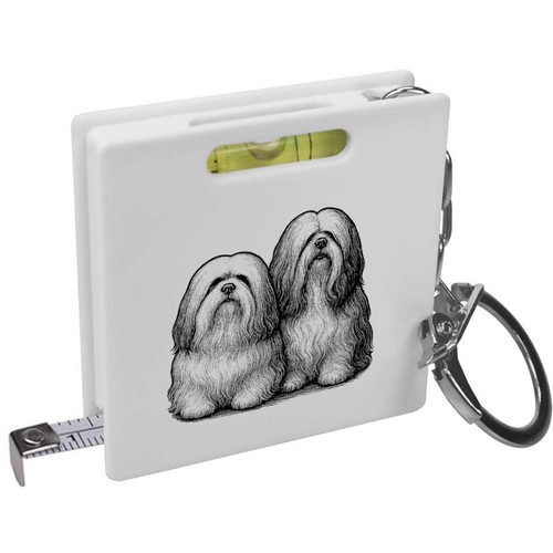 Two lhasa apso dogs - dogs', keyring