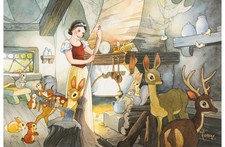 SNOW WHITE & FOREST ANIMALS