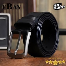 Mens Genuine Leather Belt
