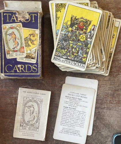 Rider tarot cards and - tarot, the