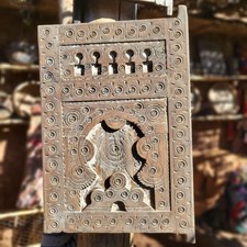 Antique berber granary door