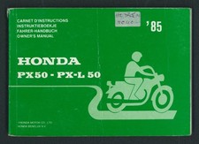 Honda PX50 PX-L 50 (81-86) Factory Owners Riders Manual Hand-Book PX 50 FS27