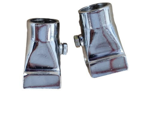 Vespa alloy stand feet chrome - stand,