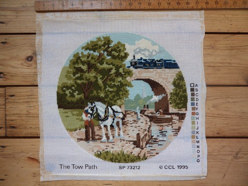 Completed vintage needlepoint - completed,