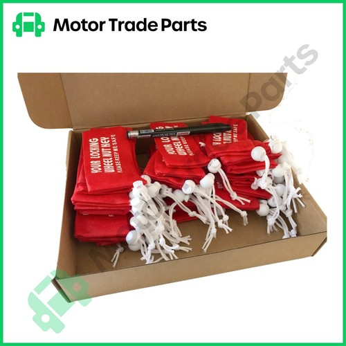 Locking wheel nut bag storage - locking,
