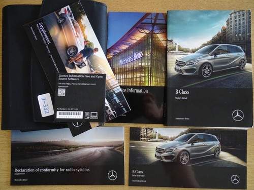 Genuine mercedes benz class - mercedes-benz, b-class