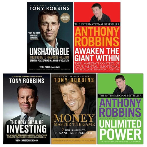 Tony robbins books - 5,