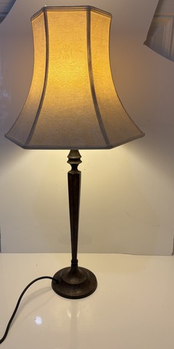 Antique art deco table lamp - deco,