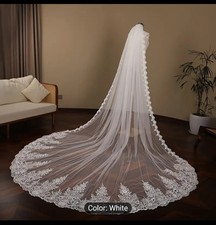 White Bridal Veil