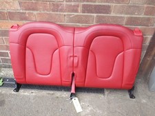 Audi TT MK2 2009 Red Leather Rear Seat Backs TT194