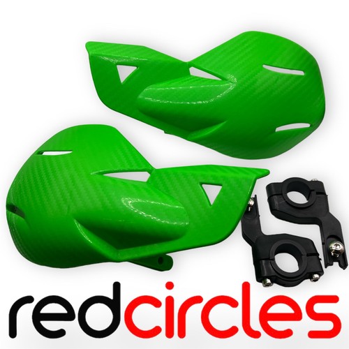 Green pit dirt bike hand - pit,
