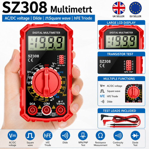 Digital multimeter dc - digital, ac/dc