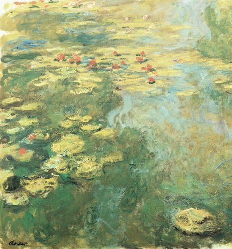 Monet water lily pond - monet-, water-lily