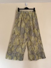 Zara printed palazzo wide - zara, leg