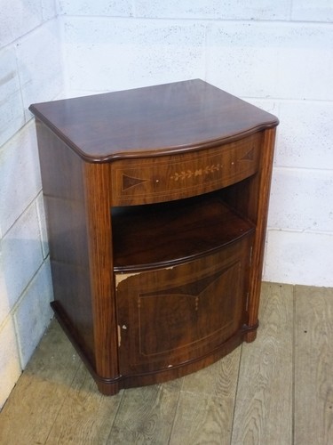 Mahogany effect tv - effect, hi-fi