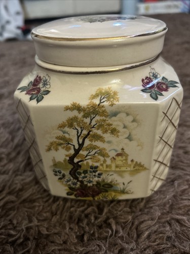 Vintage sadler tea caddy - sadler,
