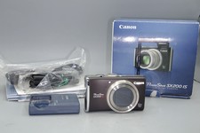 Boxed Canon PowerShot SX200 IS – 12MP Compact 12x Zoom + Charger and New Battery
