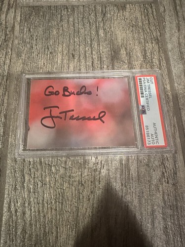 Jim tressel signed ohio state - tressel,