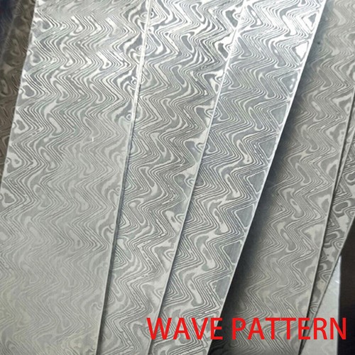 Damascus steel billet sandwich - billet,