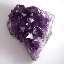Natural Amethyst Geode Quartz Crystal Gemstone Specimen 362g Violet Purple Gem